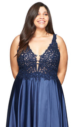 Faviana 9494 Navy