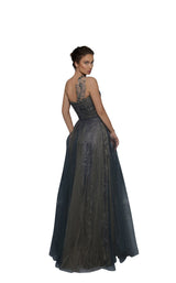 Tarik Ediz 96003 Almondine-Smoke-Blue