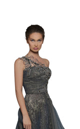 Tarik Ediz 96003 Almondine-Smoke-Blue