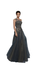 Tarik Ediz 96003 Almondine-Smoke-Blue