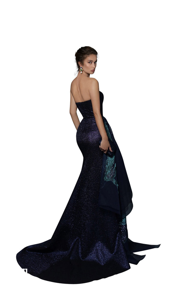 Tarik Ediz 96071 Navy-Emerald