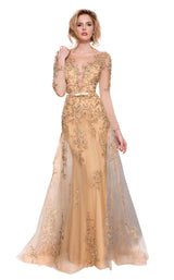 MNM Couture 9621 Gold