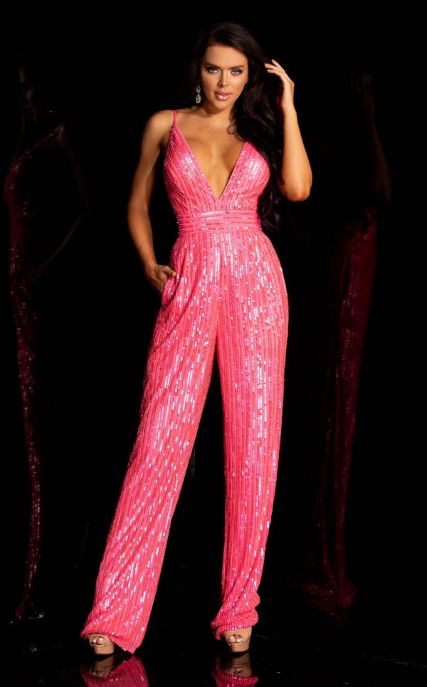 Aleta 972 Jumpsuit BRIGHT PINK