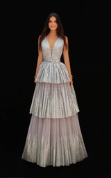 Tarik Ediz 98058 Lilac-Blue-Silver