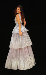 Tarik Ediz 98058 Lilac-Blue-Silver