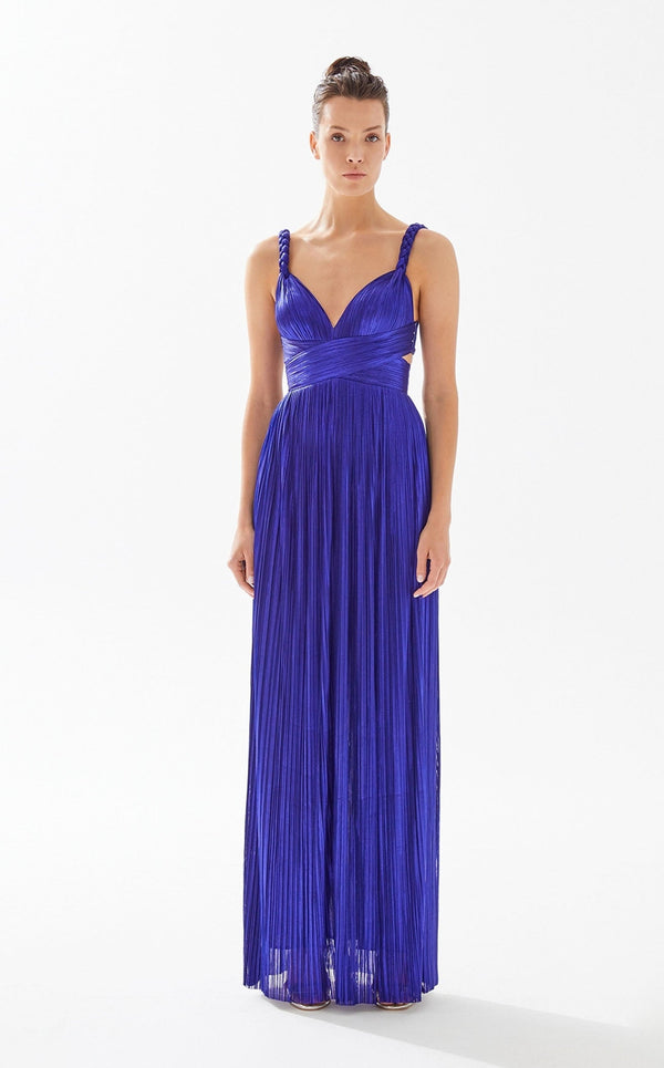 Tarik Ediz 98217 Dress Bijou-Blue