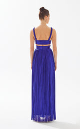Tarik Ediz 98217 Dress Bijou-Blue