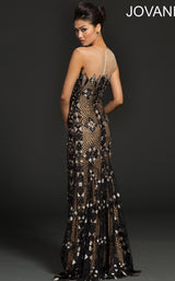 Jovani 99306 Black-Nude