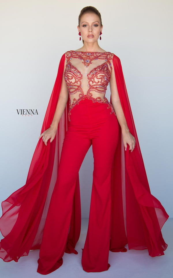 Vienna Prom V9964 Red
