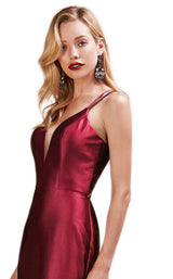 Andrea And Leo A0632 Burgundy