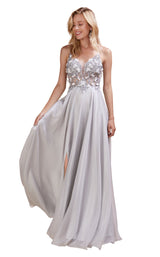 Andrea and Leo A0679 Silver
