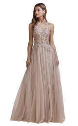 Andrea And Leo A0682 Sepia-Gold