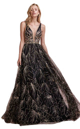 Andrea And Leo A0686 Black/Gold