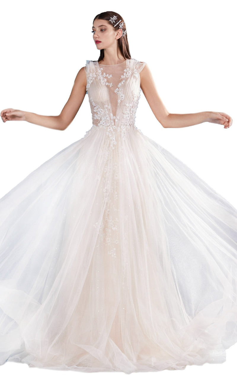 Andrea and Leo A0731 Off White/Nude