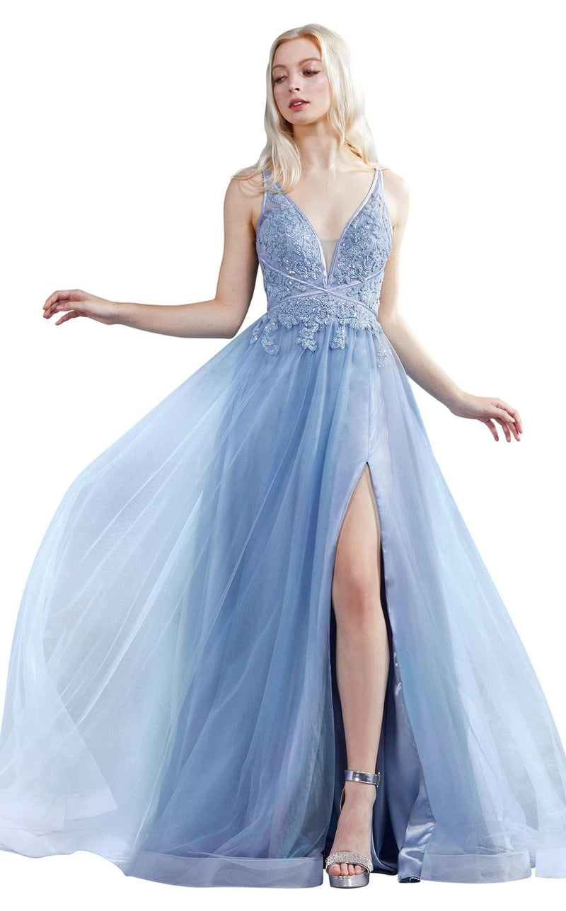 Andrea and Leo A0762 Dusty-Blue