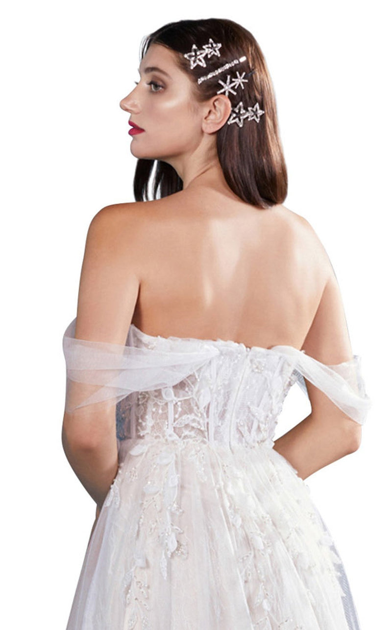 Andrea and Leo A0822 Dress Off-White-Nude