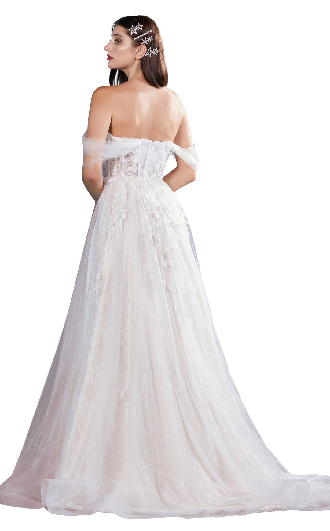 Andrea and Leo A0822 Dress Off-White-Nude