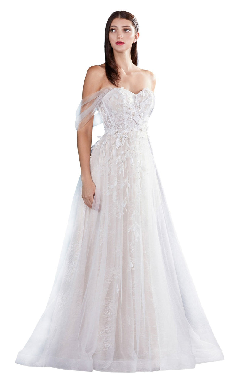 Andrea and Leo A0822 Dress Off-White-Nude