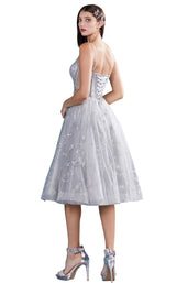 Andrea and Leo A0823 Dress Silver