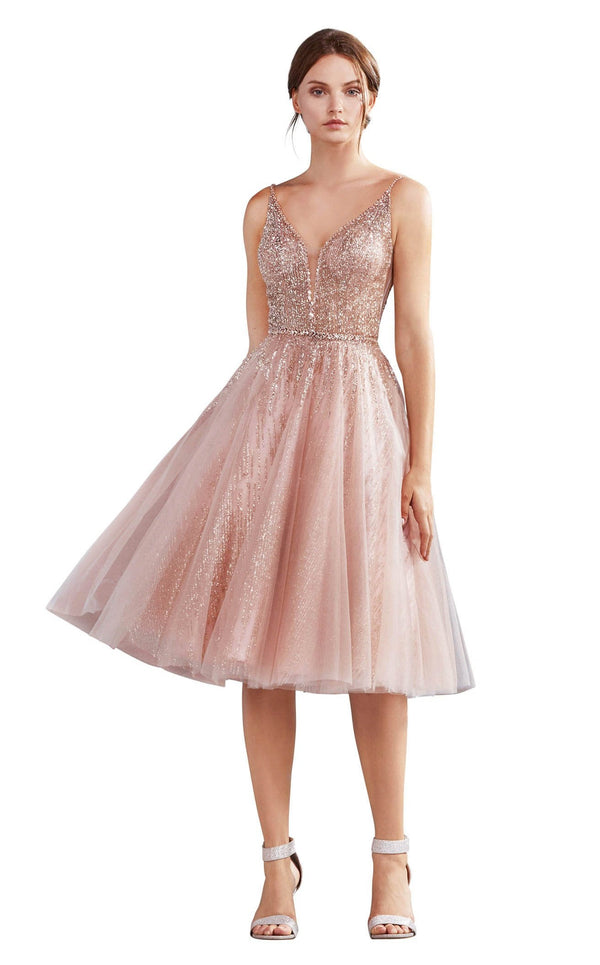 Andrea and Leo A0867 Rose Gold