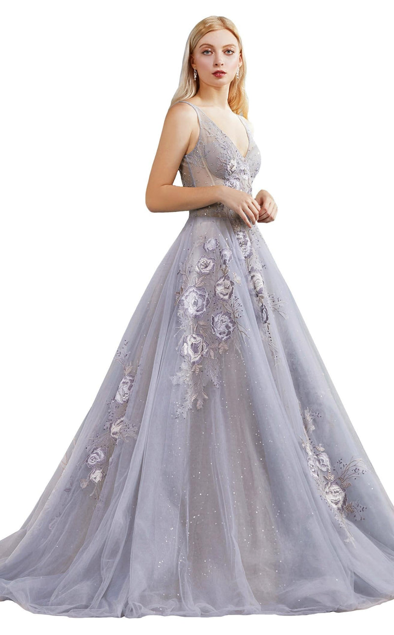 Andrea and Leo A0893 Dress Paris-Blue