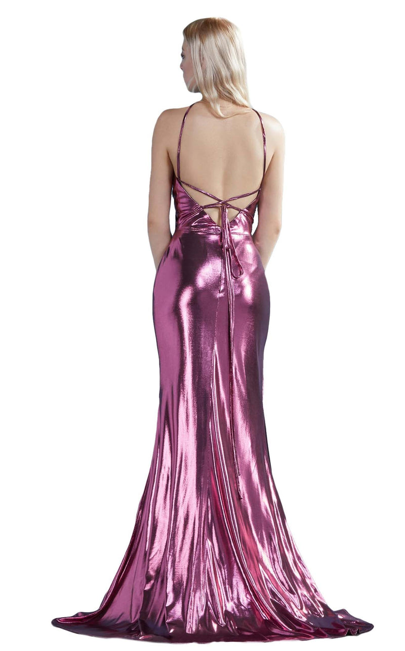 Andrea and Leo A0921 Dress Fuchsia