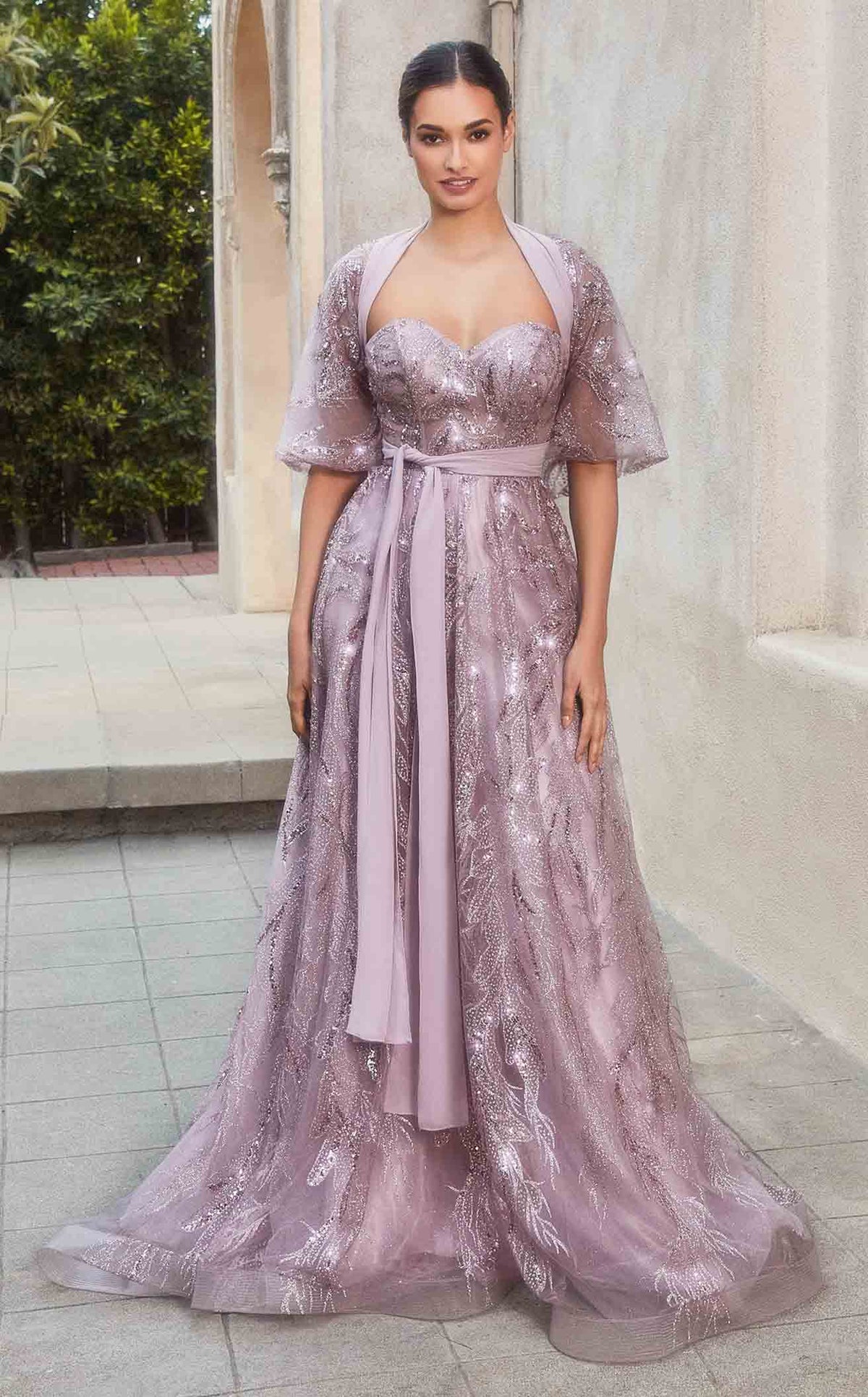 Andrea and Leo A1174 Prom Dress - Mauve | NewYorkDress Andrea and Leo A1174 Prom Dress - Mauve | NewYorkDress