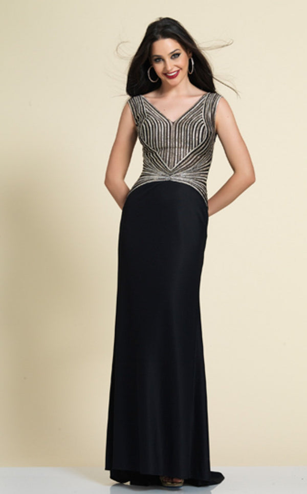 Dave and Johnny A4475 Black/Silver
