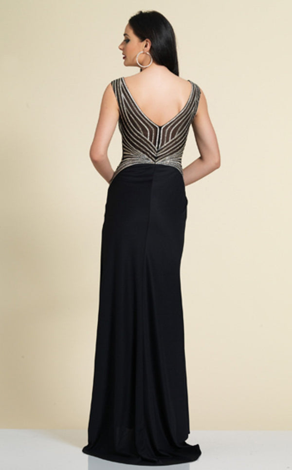 Dave and Johnny A4475 Black/Silver