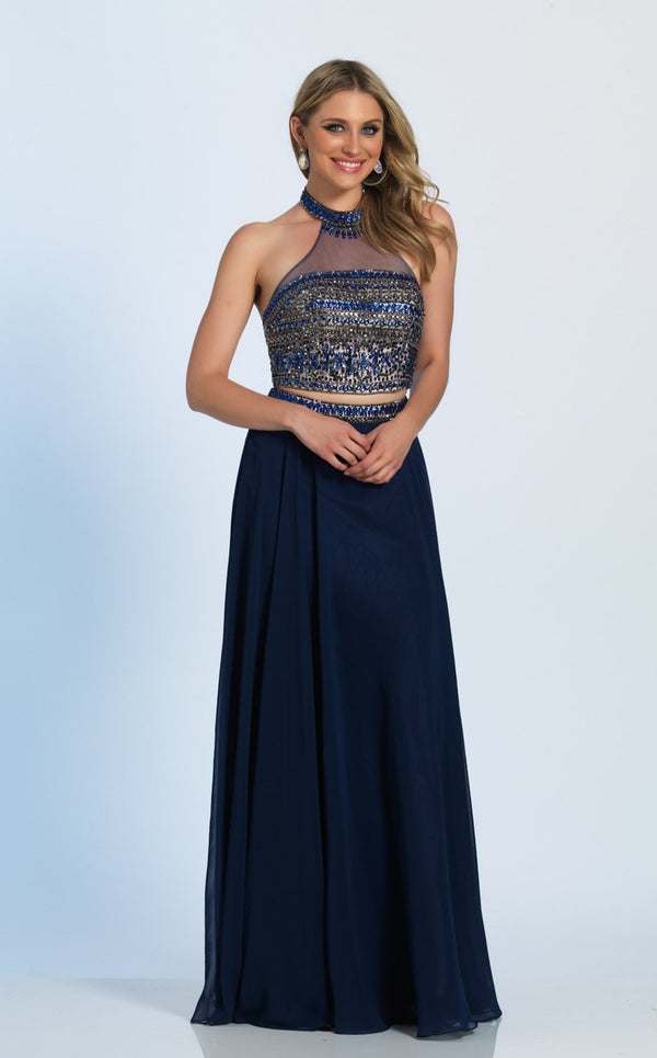 Dave and Johnny A4874 Navy Blue