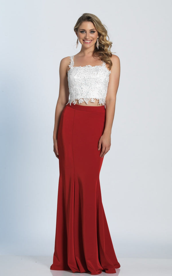 Dave and Johnny A4882 Red/Ivory