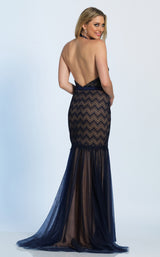Dave and Johnny A4994 Navy Blue