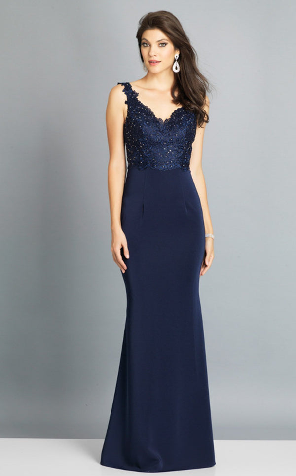 Dave and Johnny A6845 Navy Blue