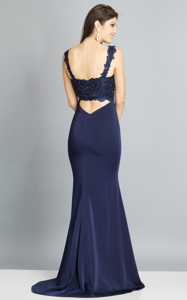 Dave and Johnny A6845 Navy Blue