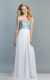 Dave and Johnny A6850 Ivory/Blue