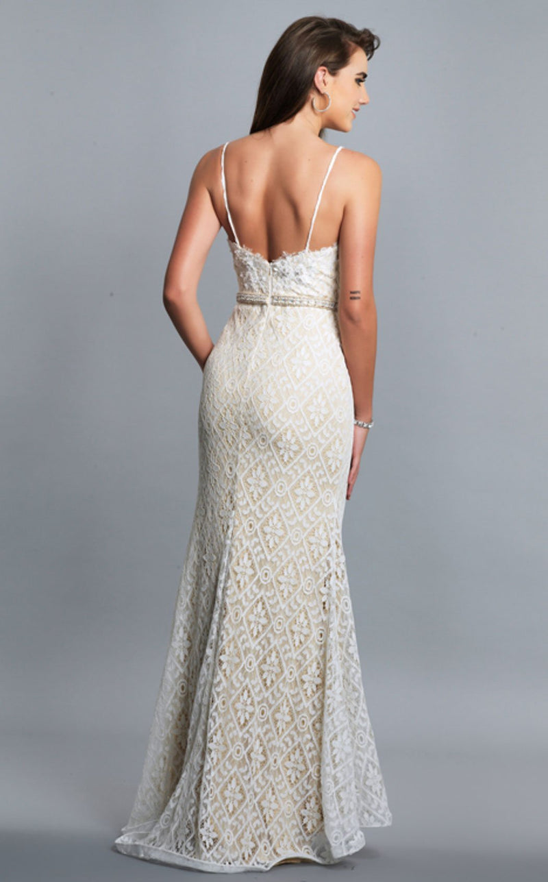 Dave and Johnny A6911 Ivory/Nude
