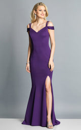 Dave and Johnny A7024 Eggplant-Purple