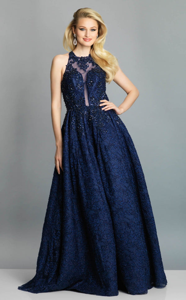 Dave and Johnny A7565 Navy Blue