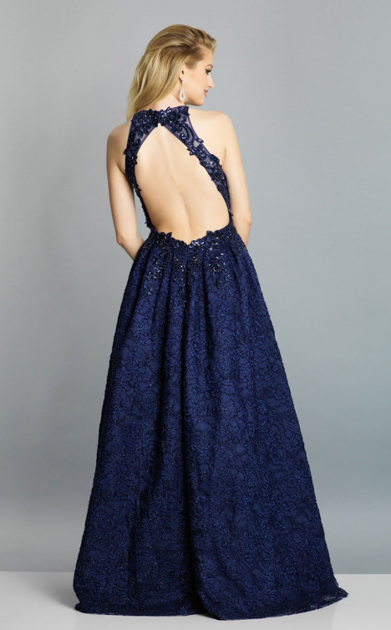 Dave and Johnny A7565 Navy Blue