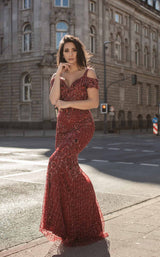 Chic and Holland AN1466 Cranberry