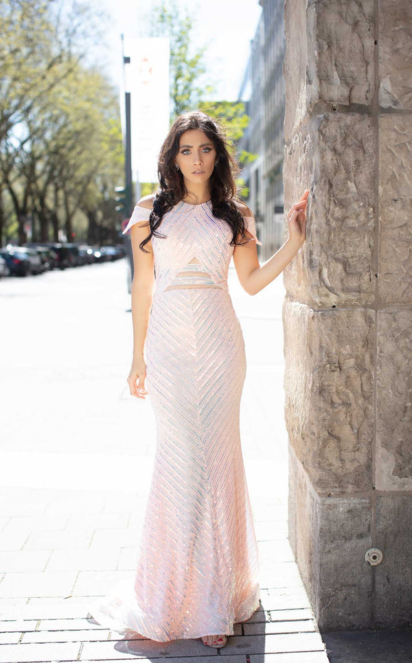 Chic and Holland AN3149 Light Pink Multi