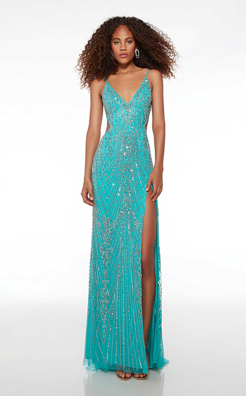 Caribbean blue hot sale bridesmaid dresses