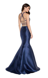 Alyce 1278 Navy/Silver