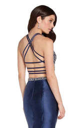 Alyce 1278 Navy/Silver