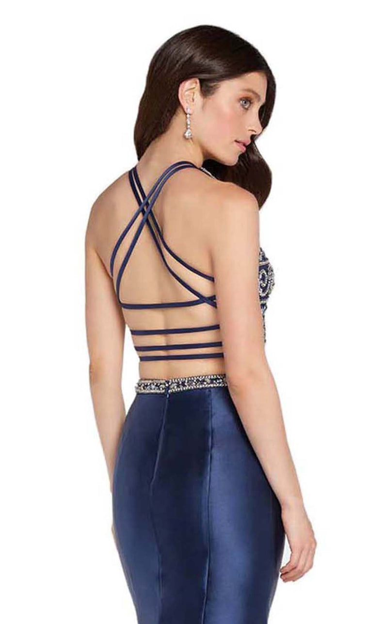Alyce 1278 Navy/Silver