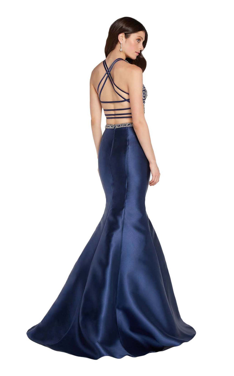 Alyce 1278 Navy/Silver