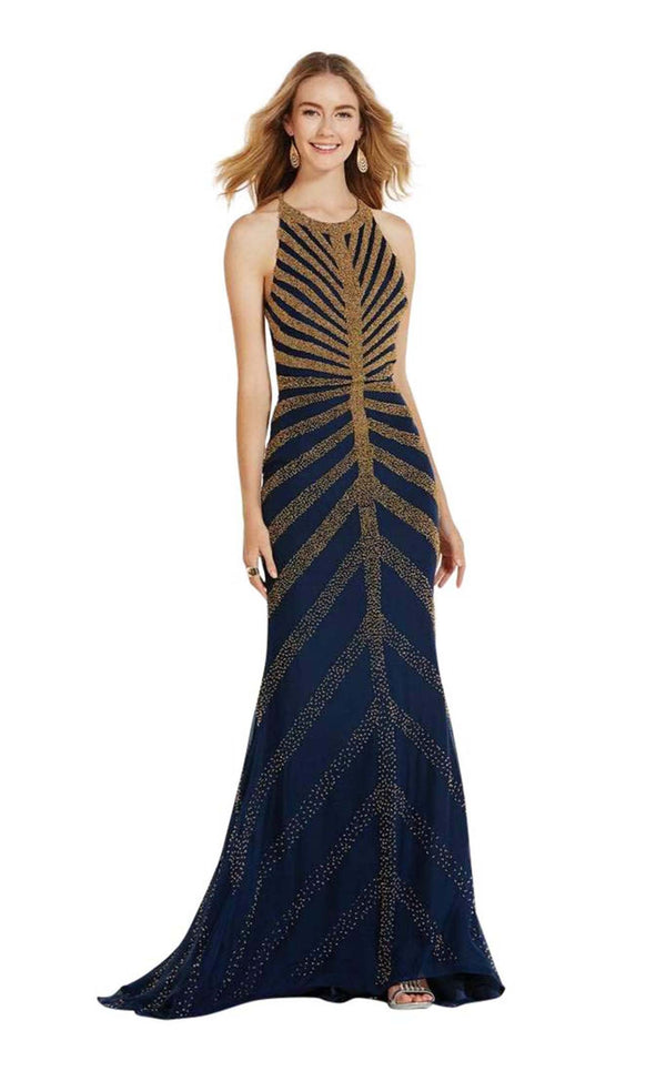 Alyce 2600 Navy/Gold