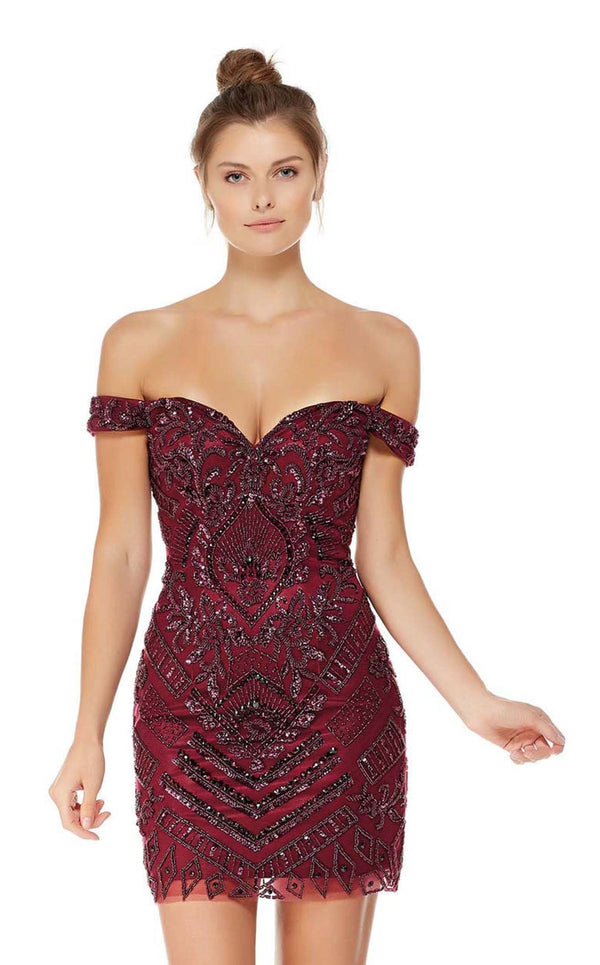 Alyce 4026 Burgundy