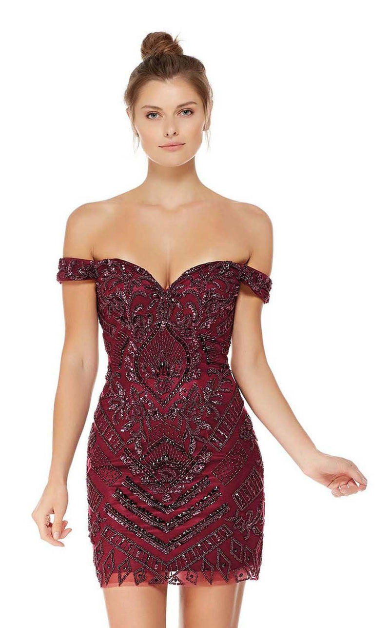 Alyce 4026 Burgundy