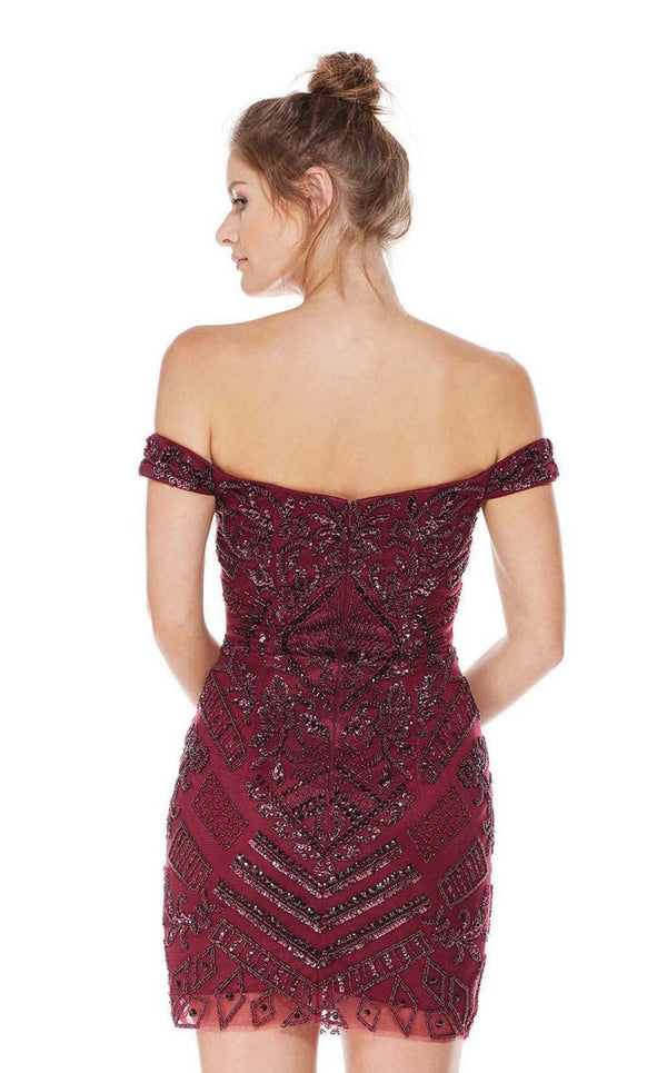 Alyce 4026 Burgundy